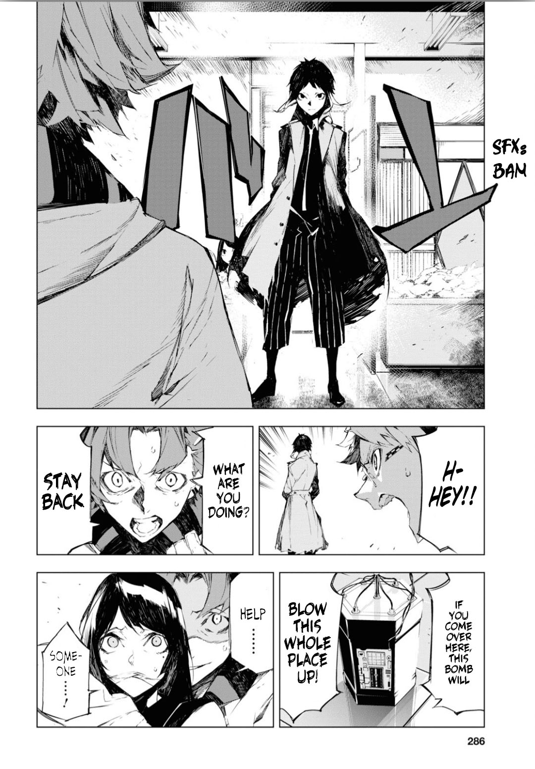 Bungou Stray Dogs Beast chapter 2 page 8