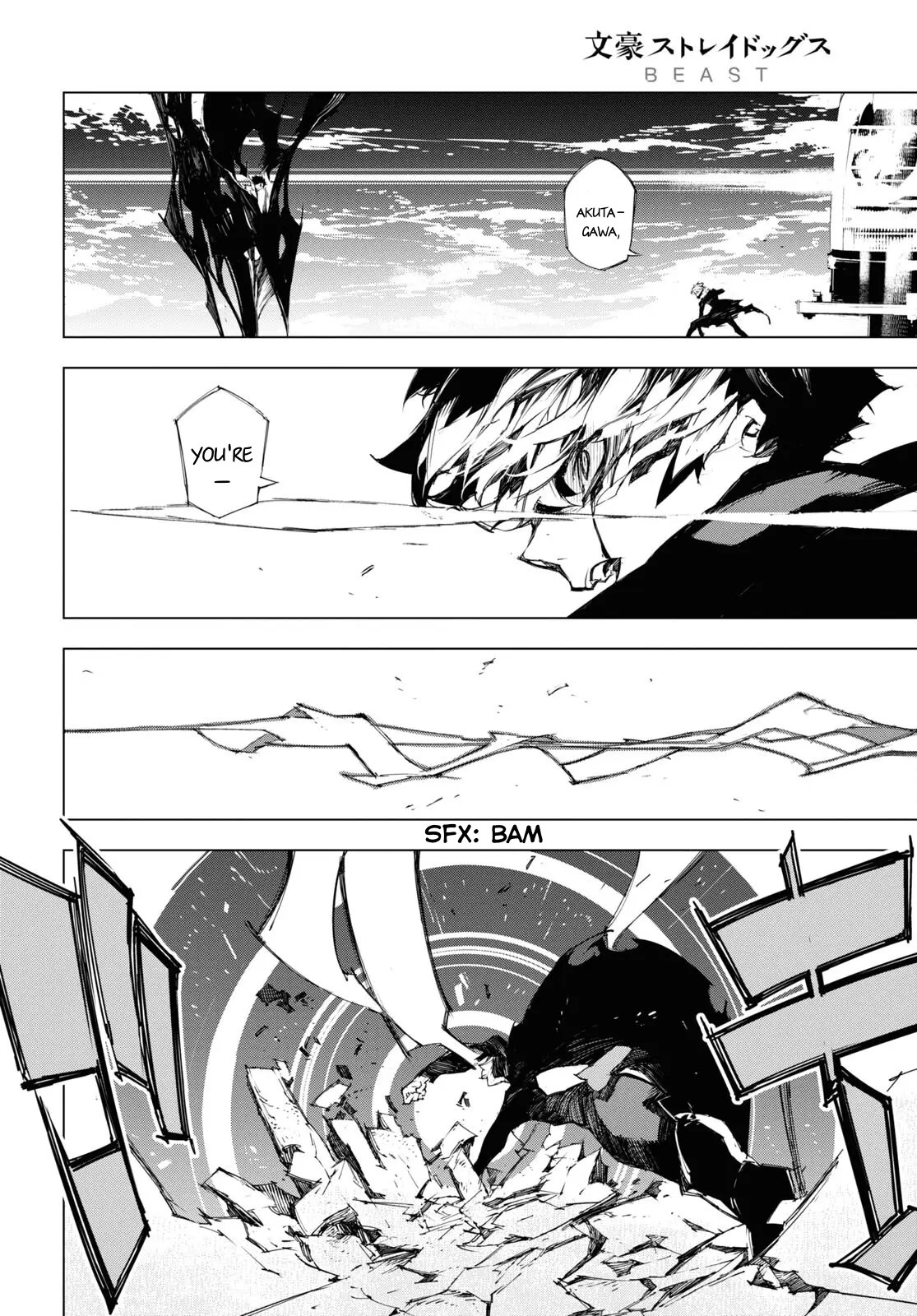 Bungou Stray Dogs Beast chapter 20 page 14