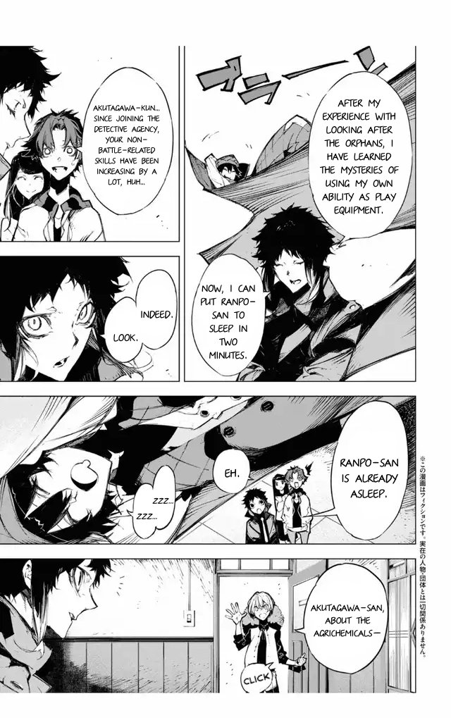 Bungou Stray Dogs Beast chapter 22 page 5