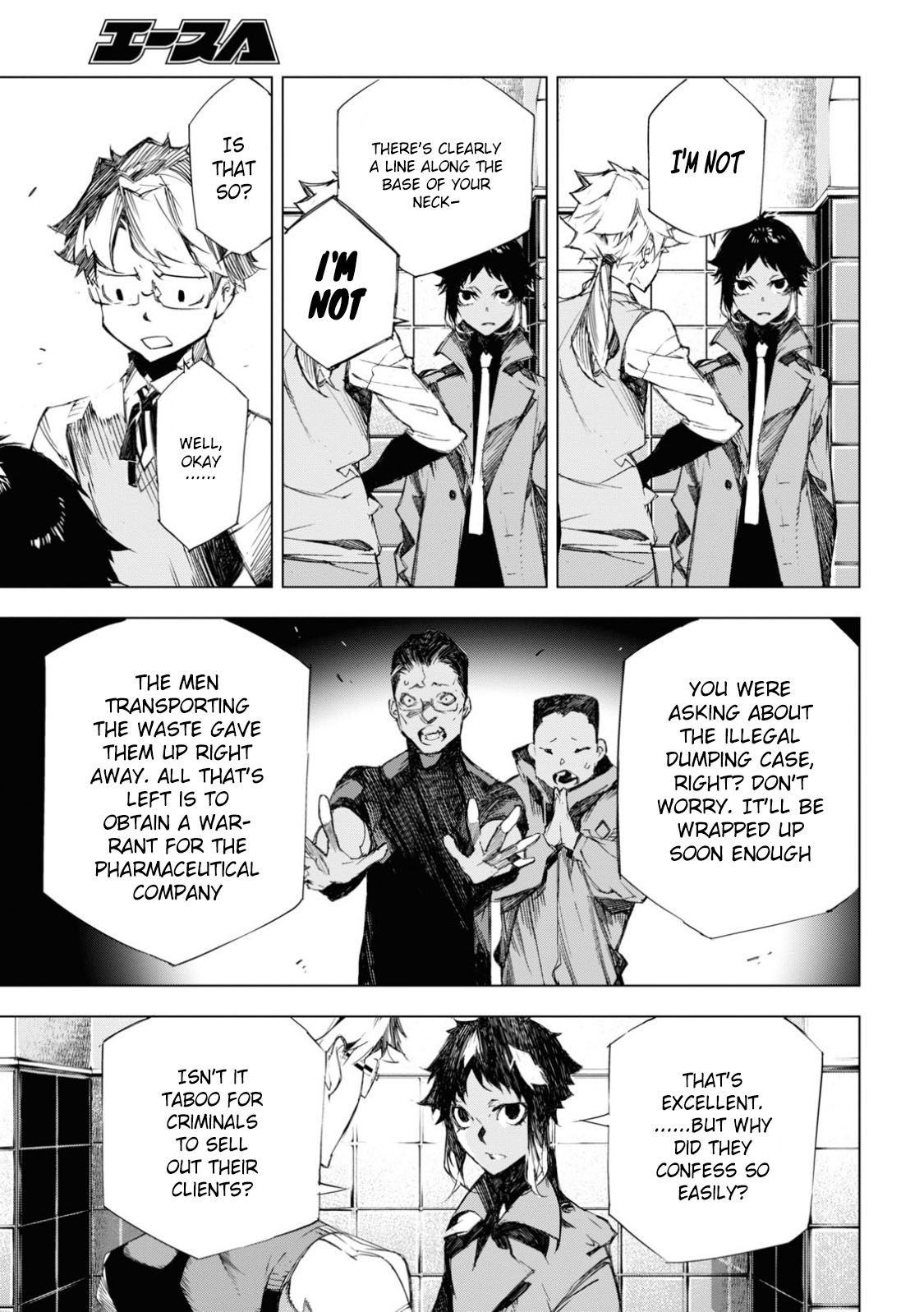 Bungou Stray Dogs Beast chapter 6 page 22