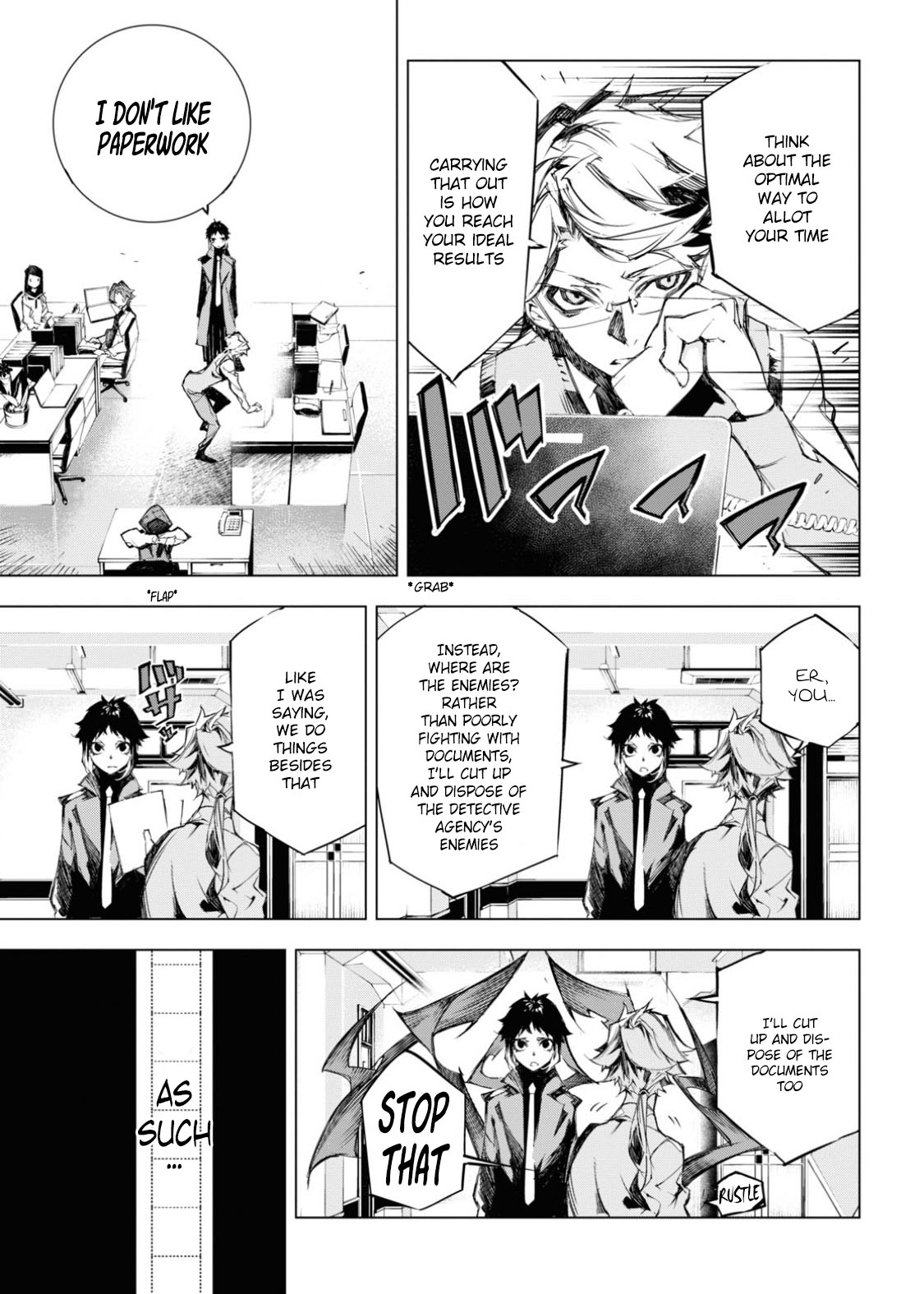 Bungou Stray Dogs Beast chapter 7 page 12