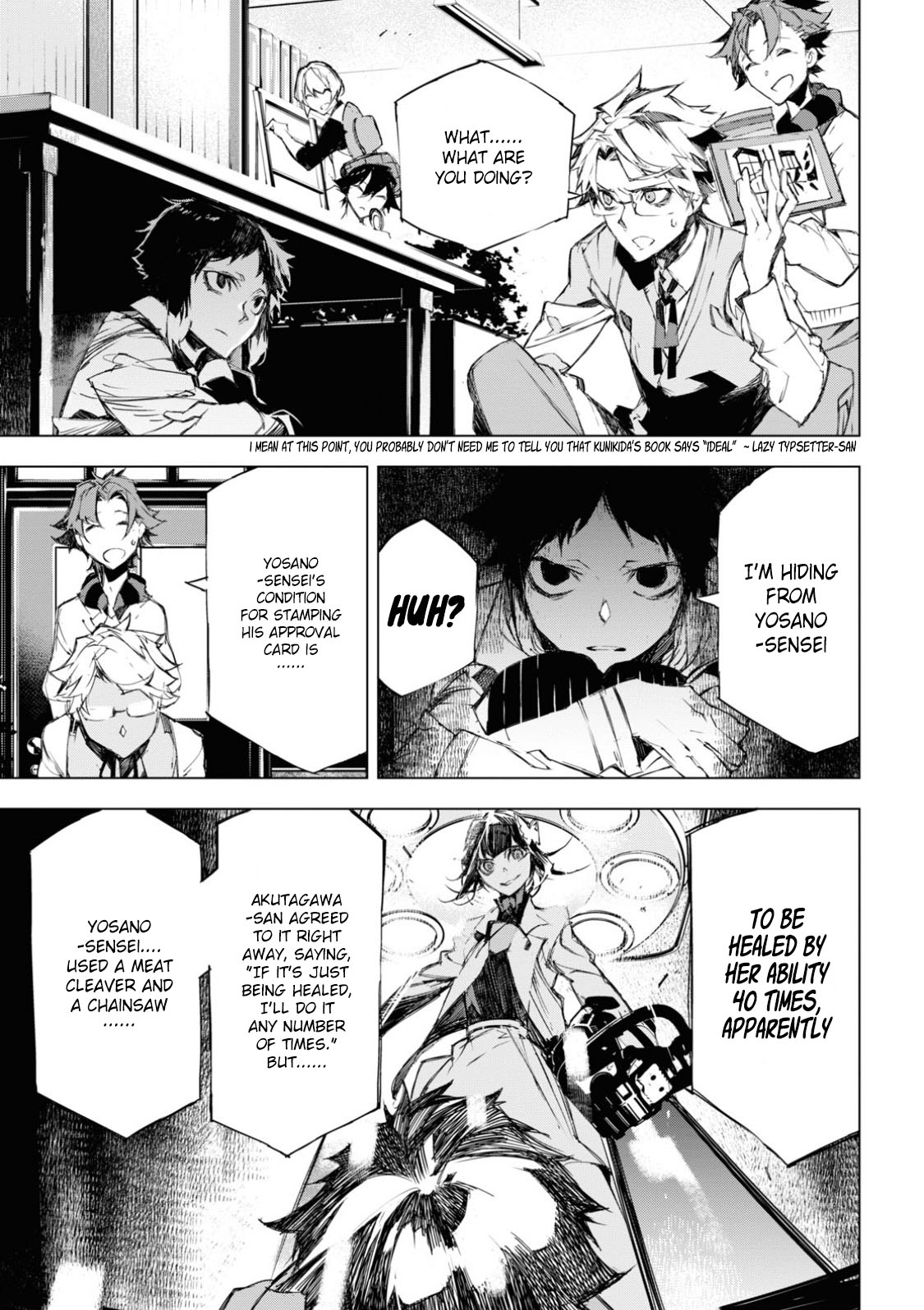 Bungou Stray Dogs Beast chapter 7 page 20