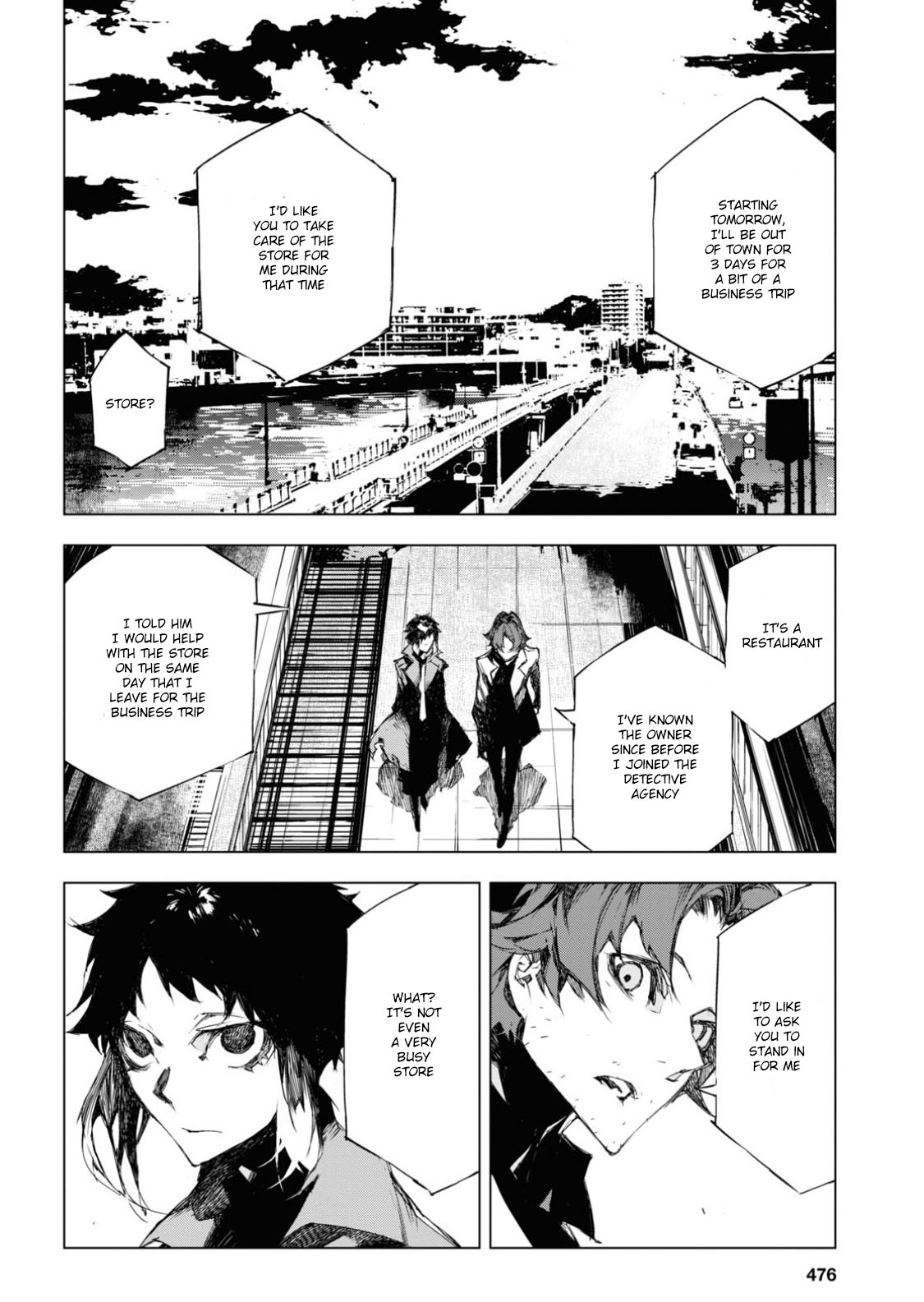 Bungou Stray Dogs Beast chapter 7 page 36