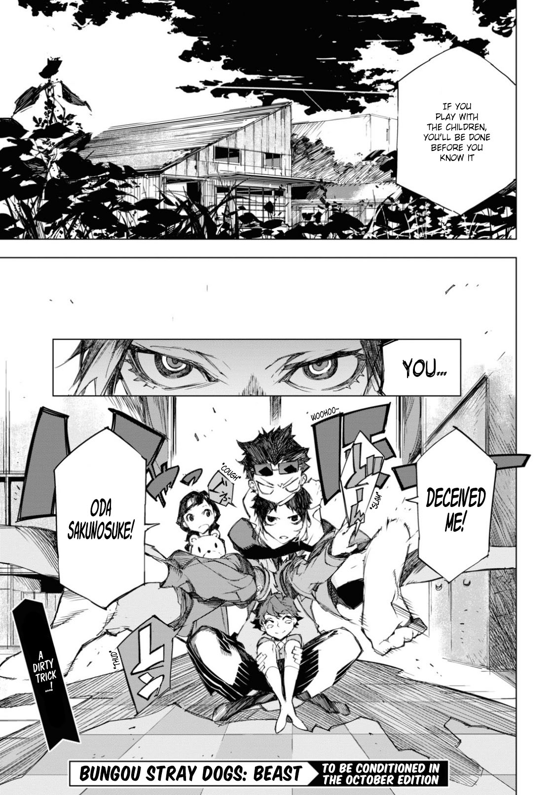 Bungou Stray Dogs Beast chapter 7 page 37