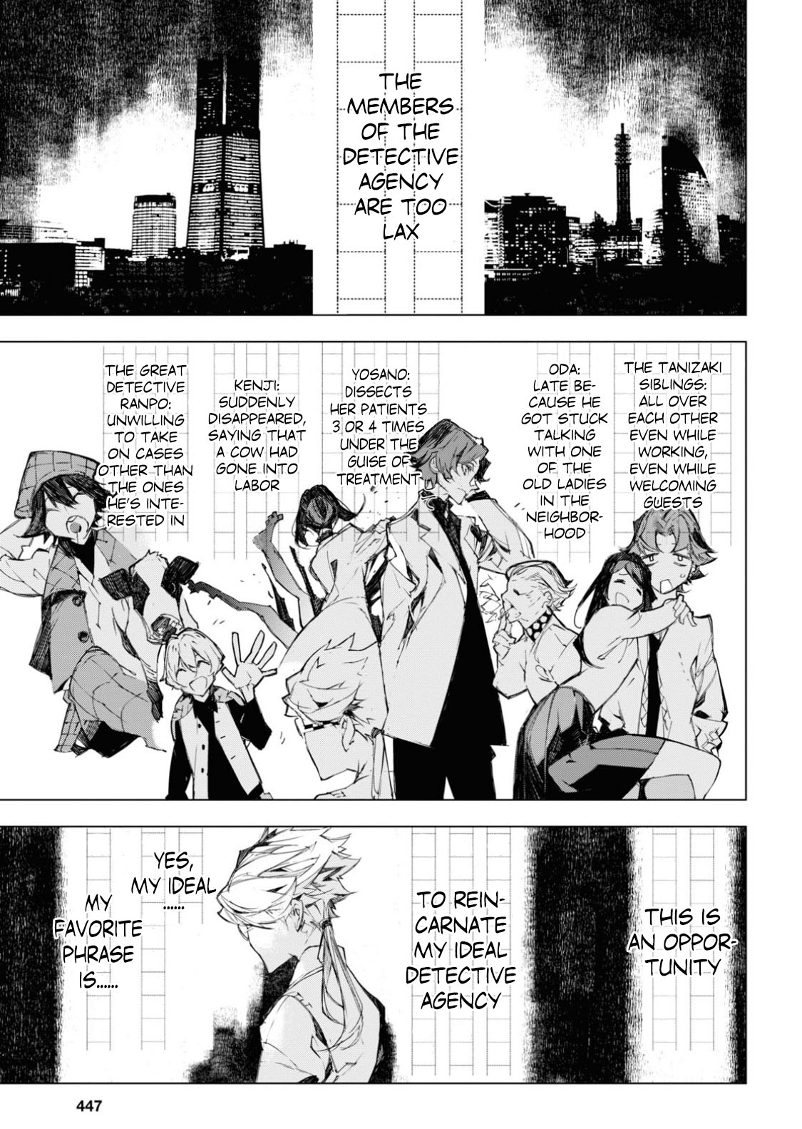Bungou Stray Dogs Beast chapter 7 page 8