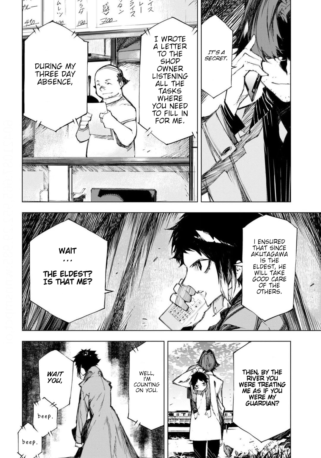 Bungou Stray Dogs Beast chapter 8 page 8