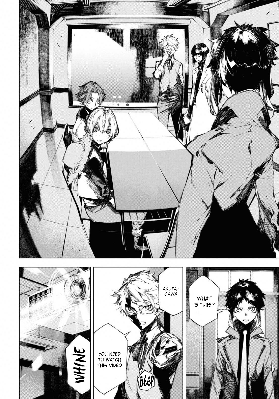 Bungou Stray Dogs Beast chapter 9.1 page 8