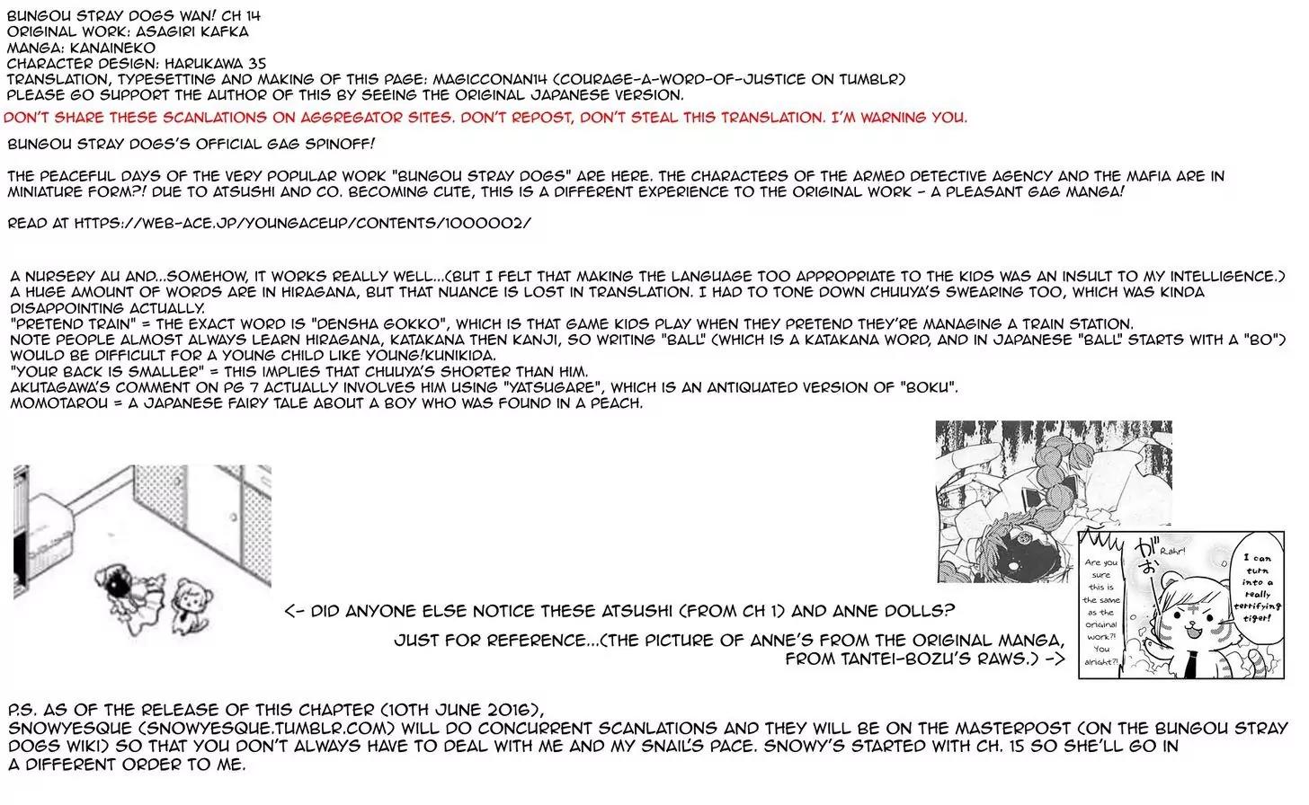 Bungou Stray Dogs Wan! chapter 14 page 9