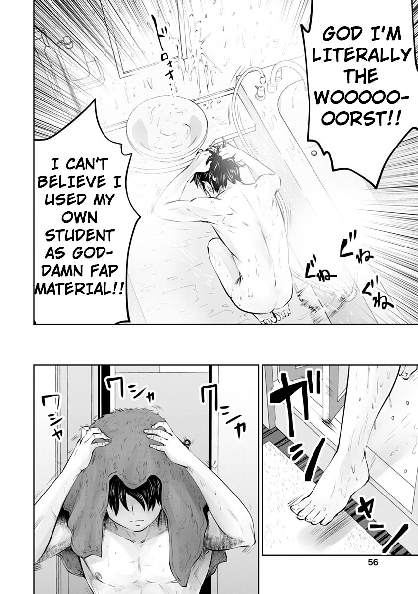Burakku Gakkou ni Tsutomete Shimatta Sensei chapter 10 page 11