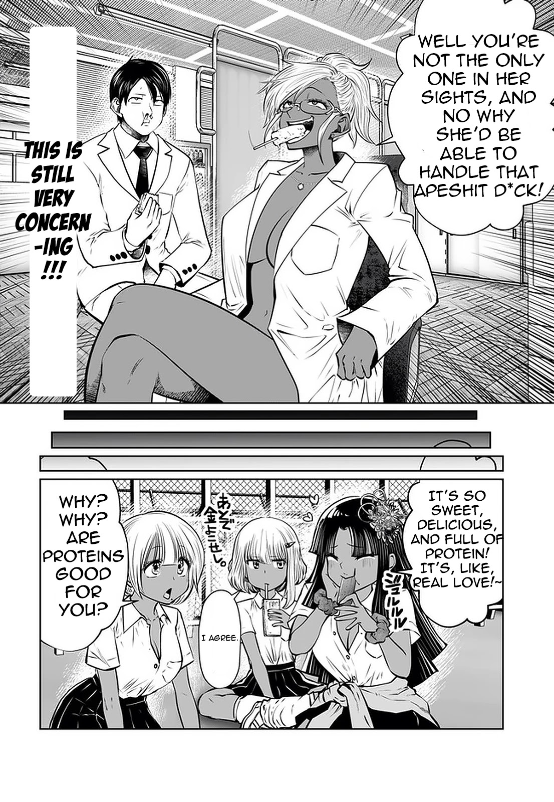 Burakku Gakkou ni Tsutomete Shimatta Sensei chapter 22 page 4