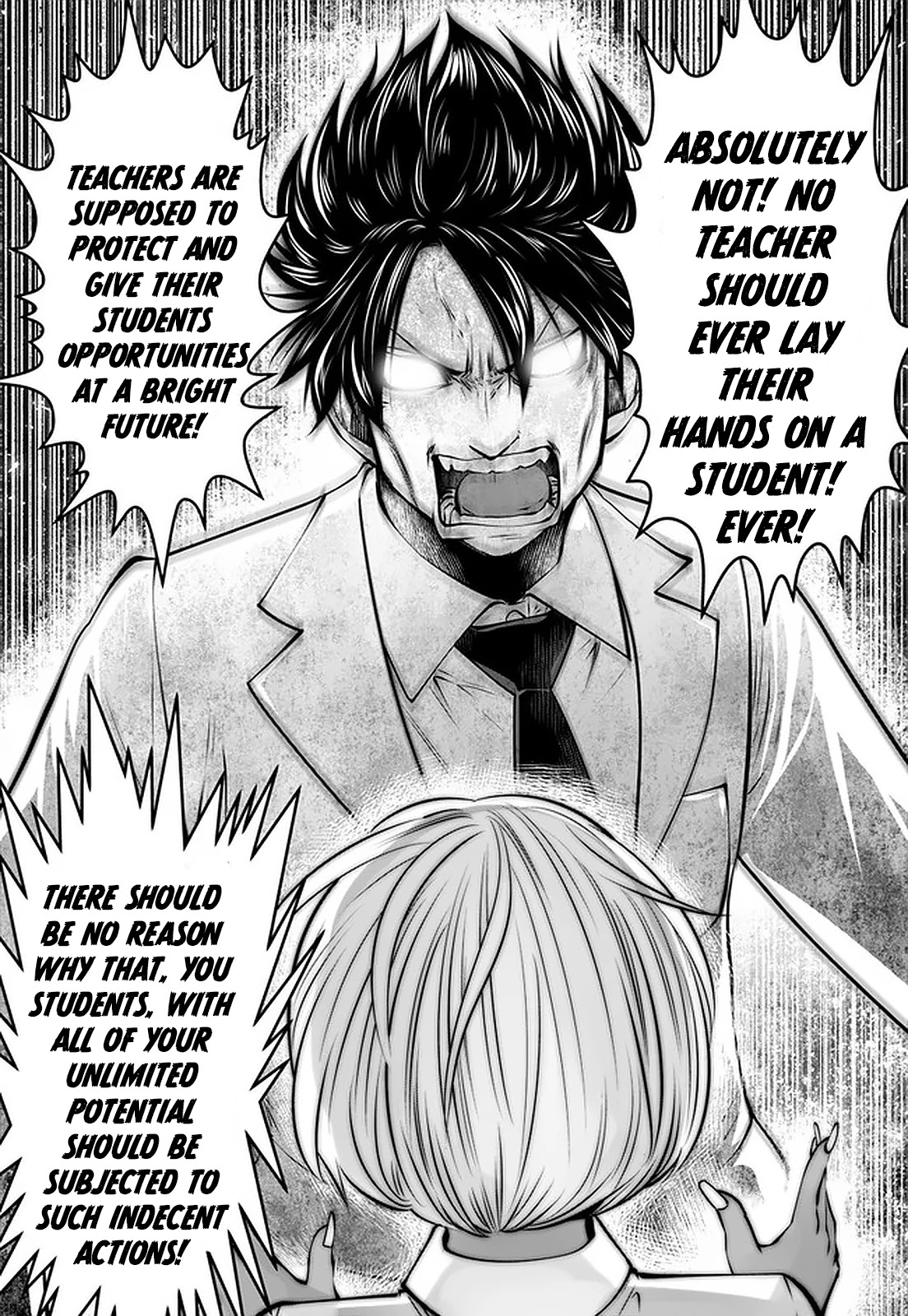 Burakku Gakkou ni Tsutomete Shimatta Sensei chapter 23 page 15