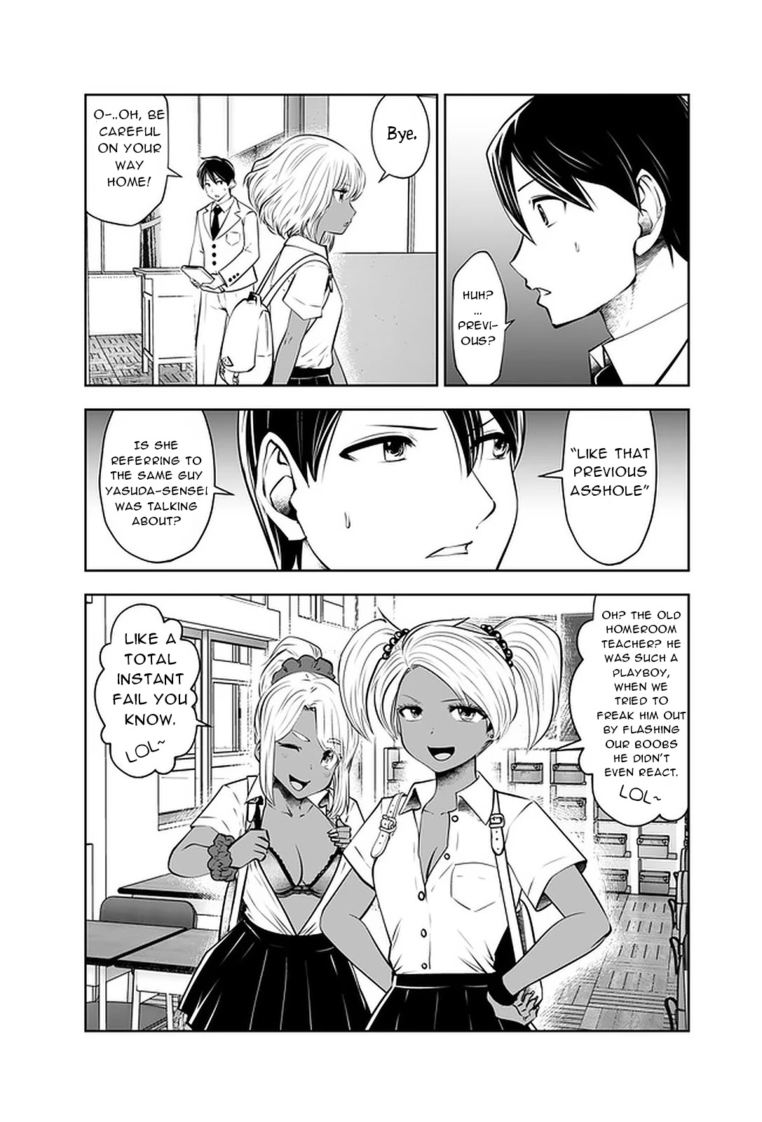 Burakku Gakkou ni Tsutomete Shimatta Sensei chapter 24 page 10
