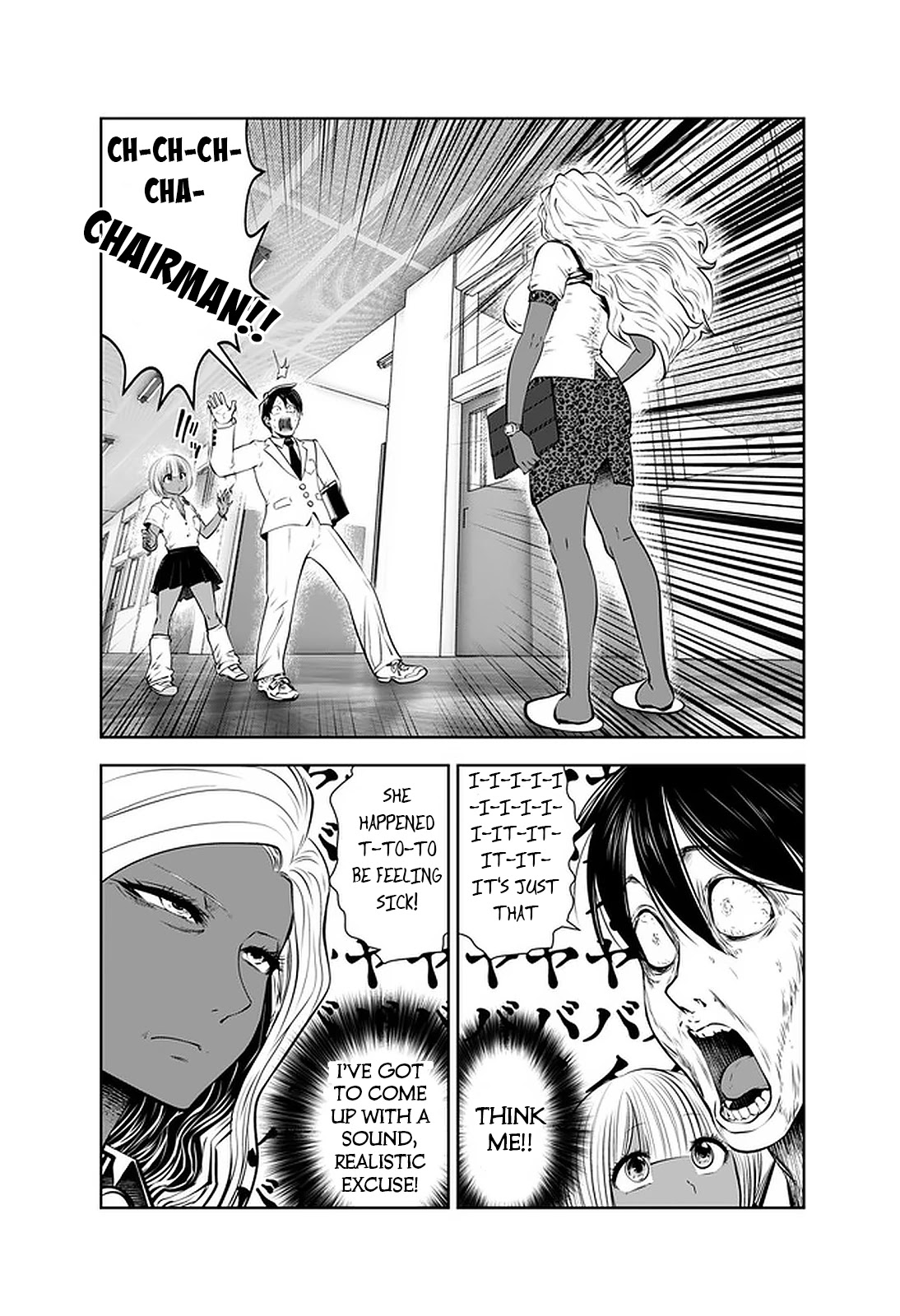 Burakku Gakkou ni Tsutomete Shimatta Sensei chapter 24 page 2