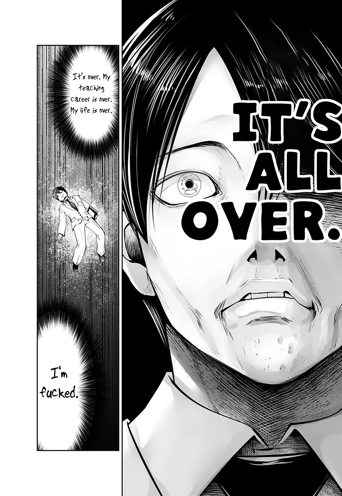 Burakku Gakkou ni Tsutomete Shimatta Sensei chapter 24 page 4