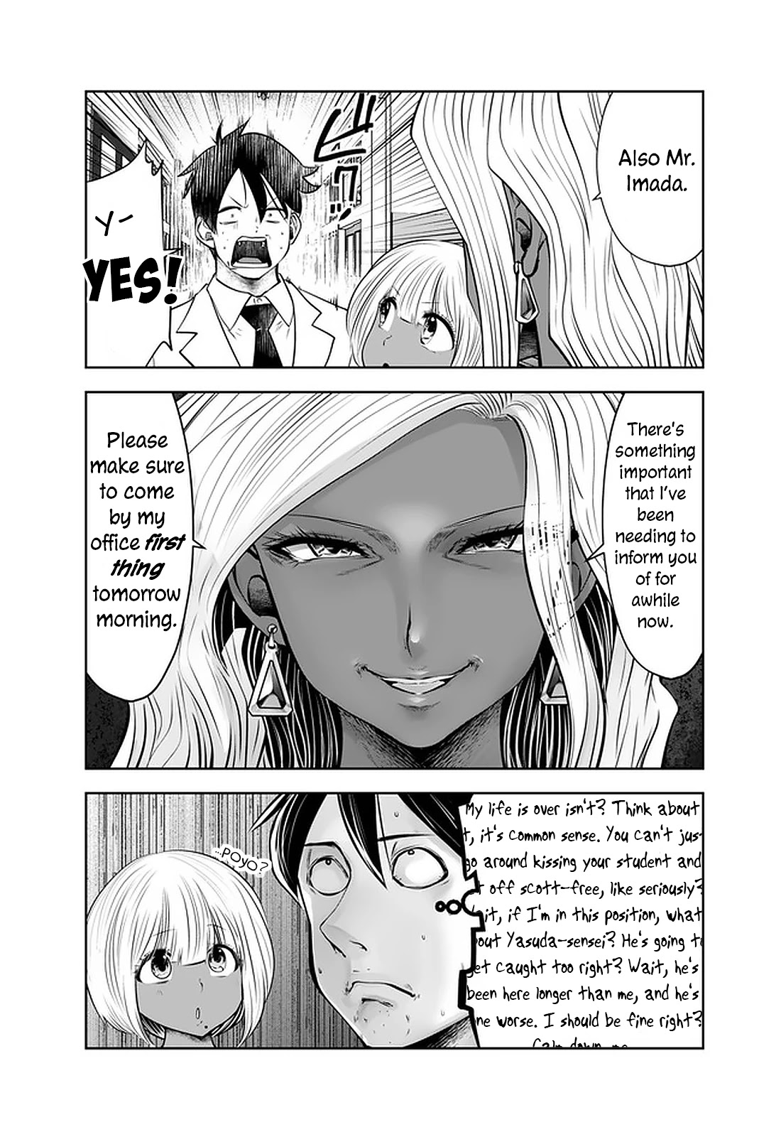 Burakku Gakkou ni Tsutomete Shimatta Sensei chapter 24 page 6