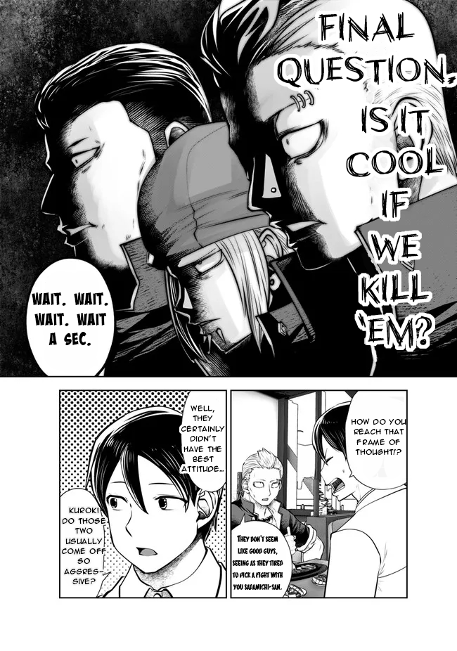 Burakku Gakkou ni Tsutomete Shimatta Sensei chapter 25 page 18
