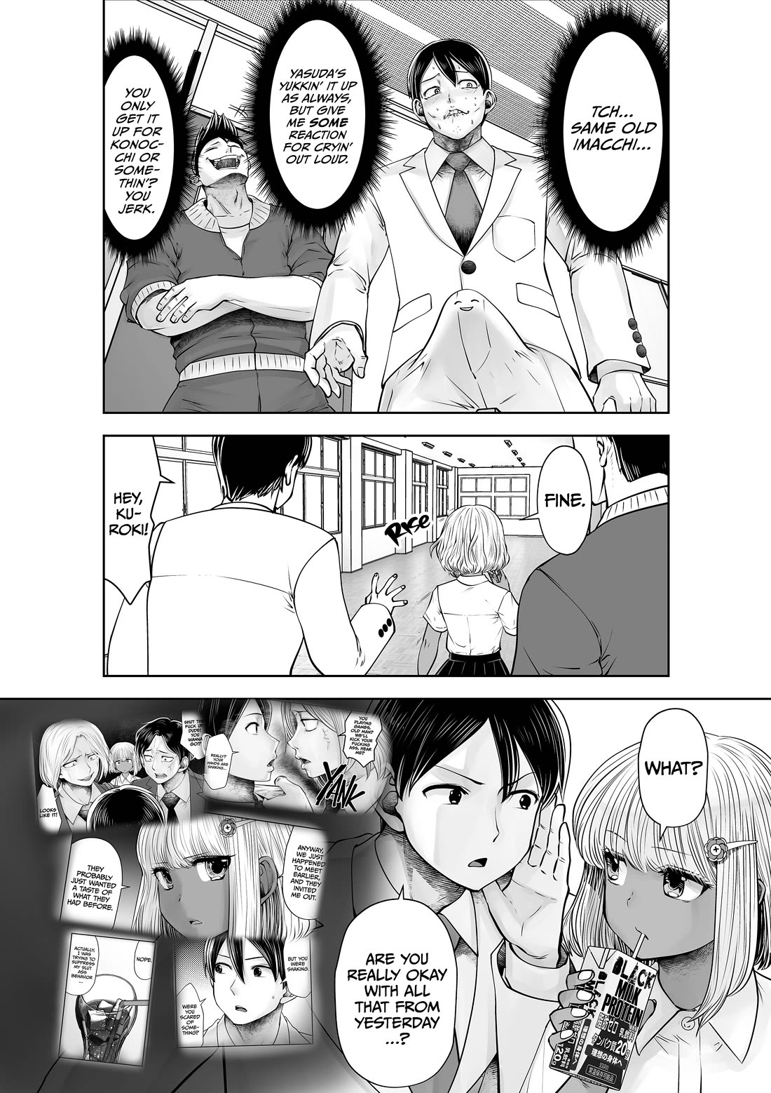 Burakku Gakkou ni Tsutomete Shimatta Sensei chapter 32 page 5