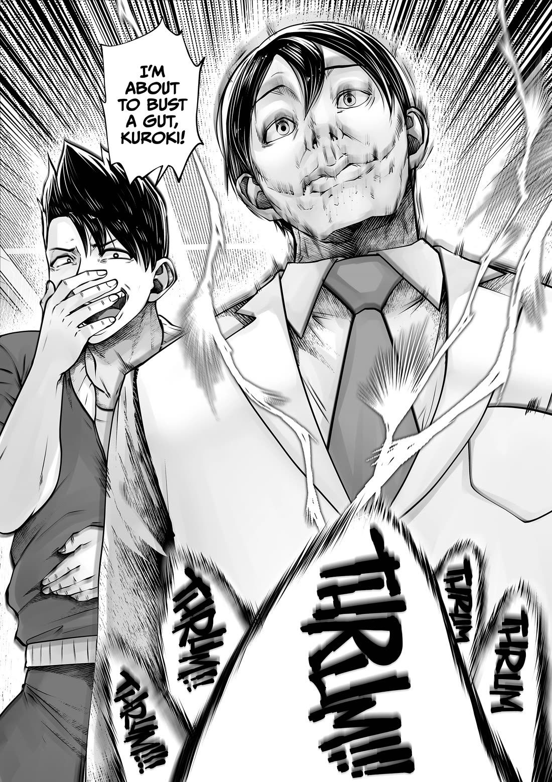 Burakku Gakkou ni Tsutomete Shimatta Sensei chapter 32 page 8