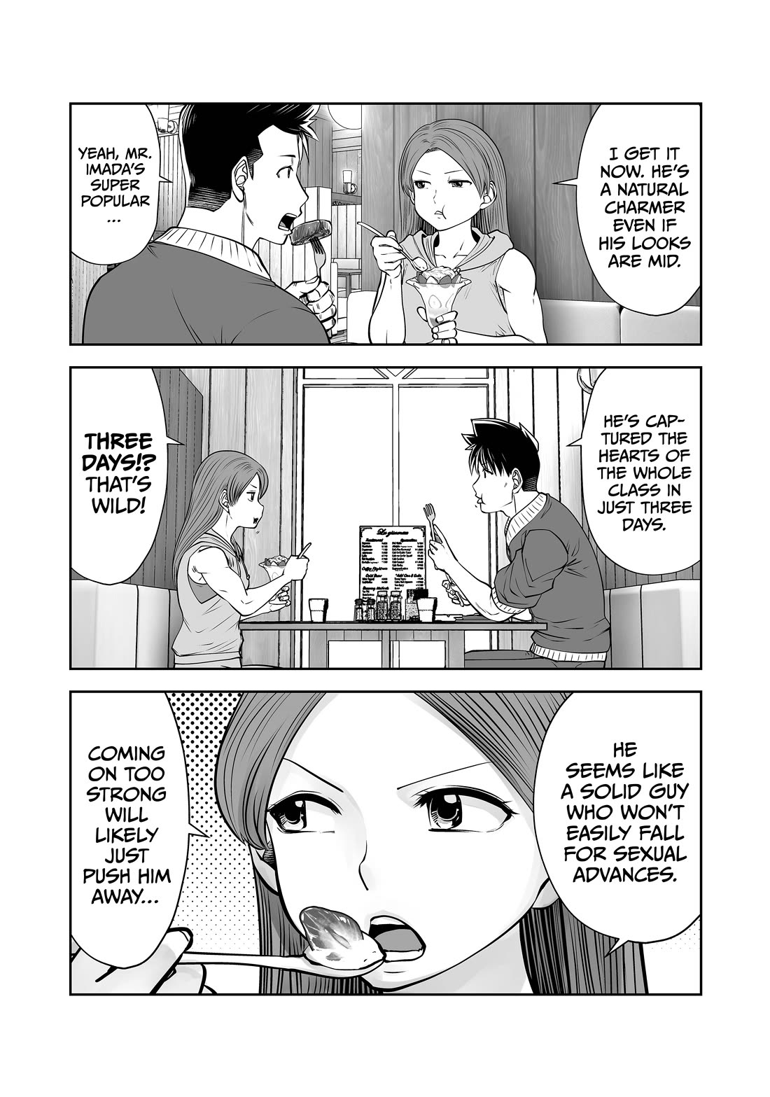 Burakku Gakkou ni Tsutomete Shimatta Sensei chapter 33 page 23