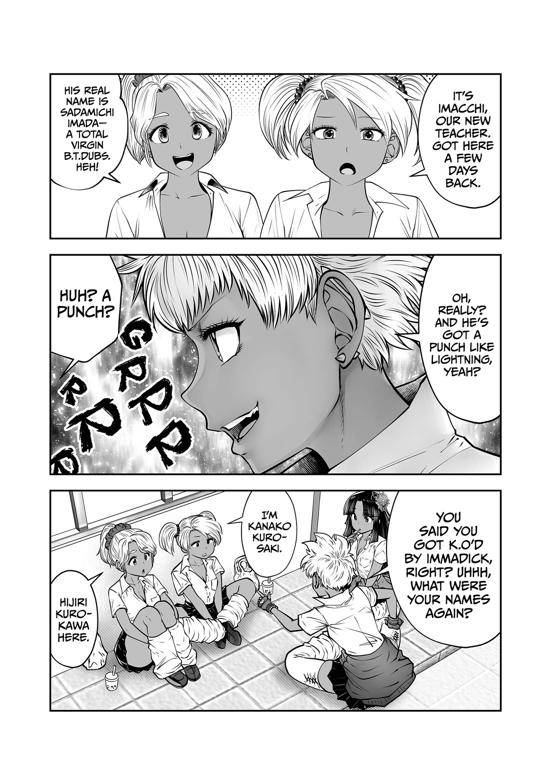 Burakku Gakkou ni Tsutomete Shimatta Sensei chapter 35 page 17