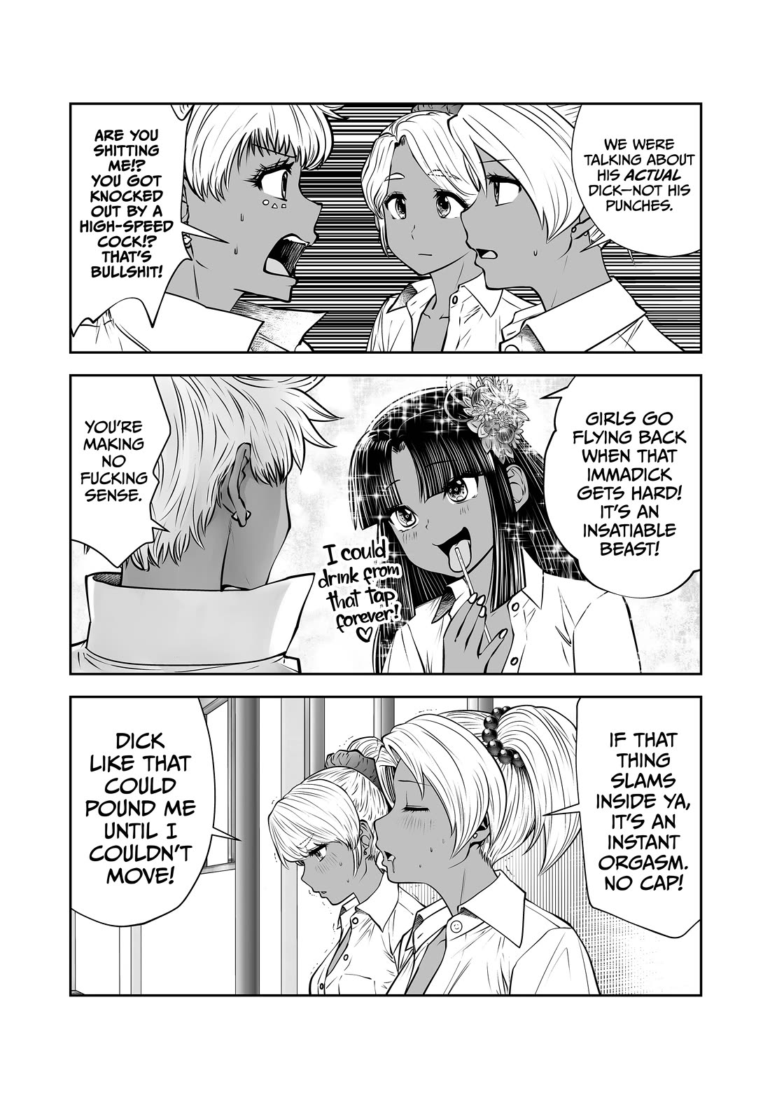 Burakku Gakkou ni Tsutomete Shimatta Sensei chapter 35 page 18