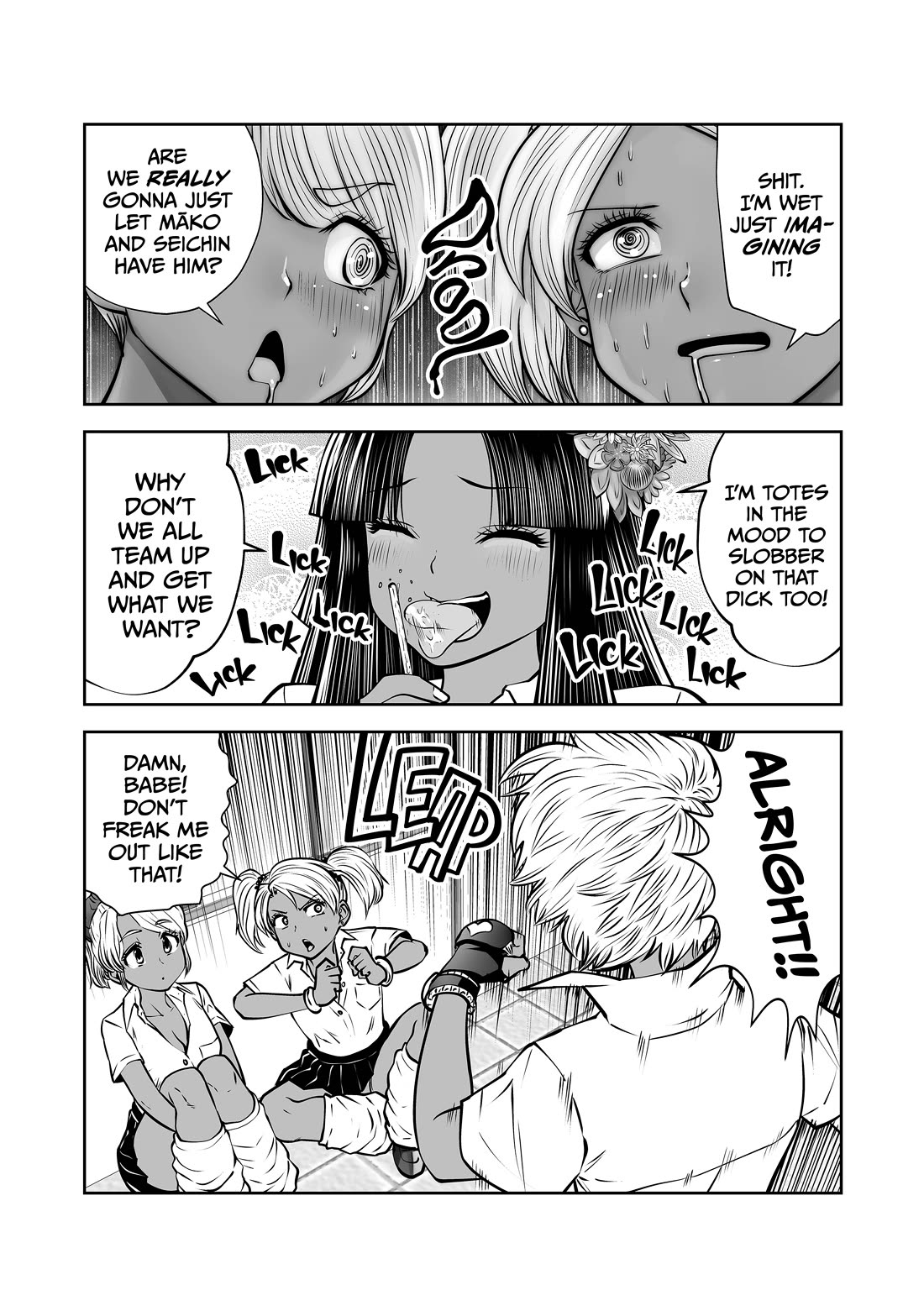 Burakku Gakkou ni Tsutomete Shimatta Sensei chapter 35 page 19