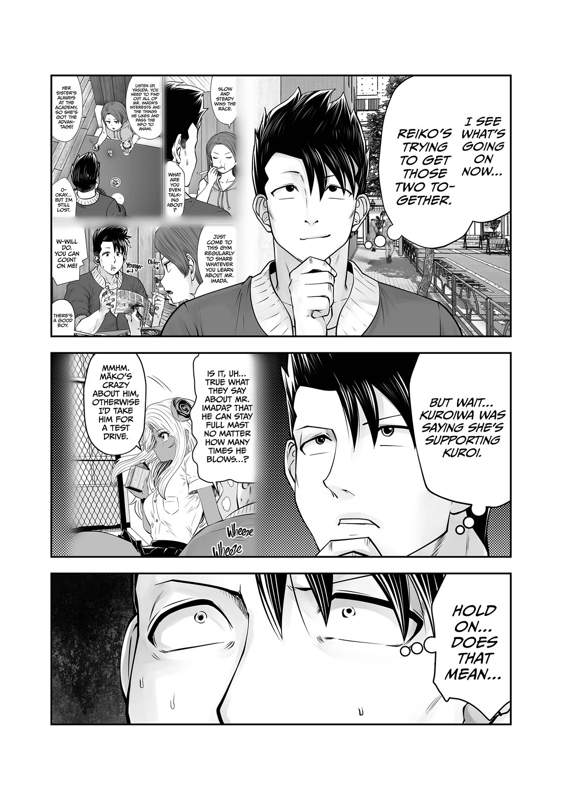 Burakku Gakkou ni Tsutomete Shimatta Sensei chapter 35 page 4