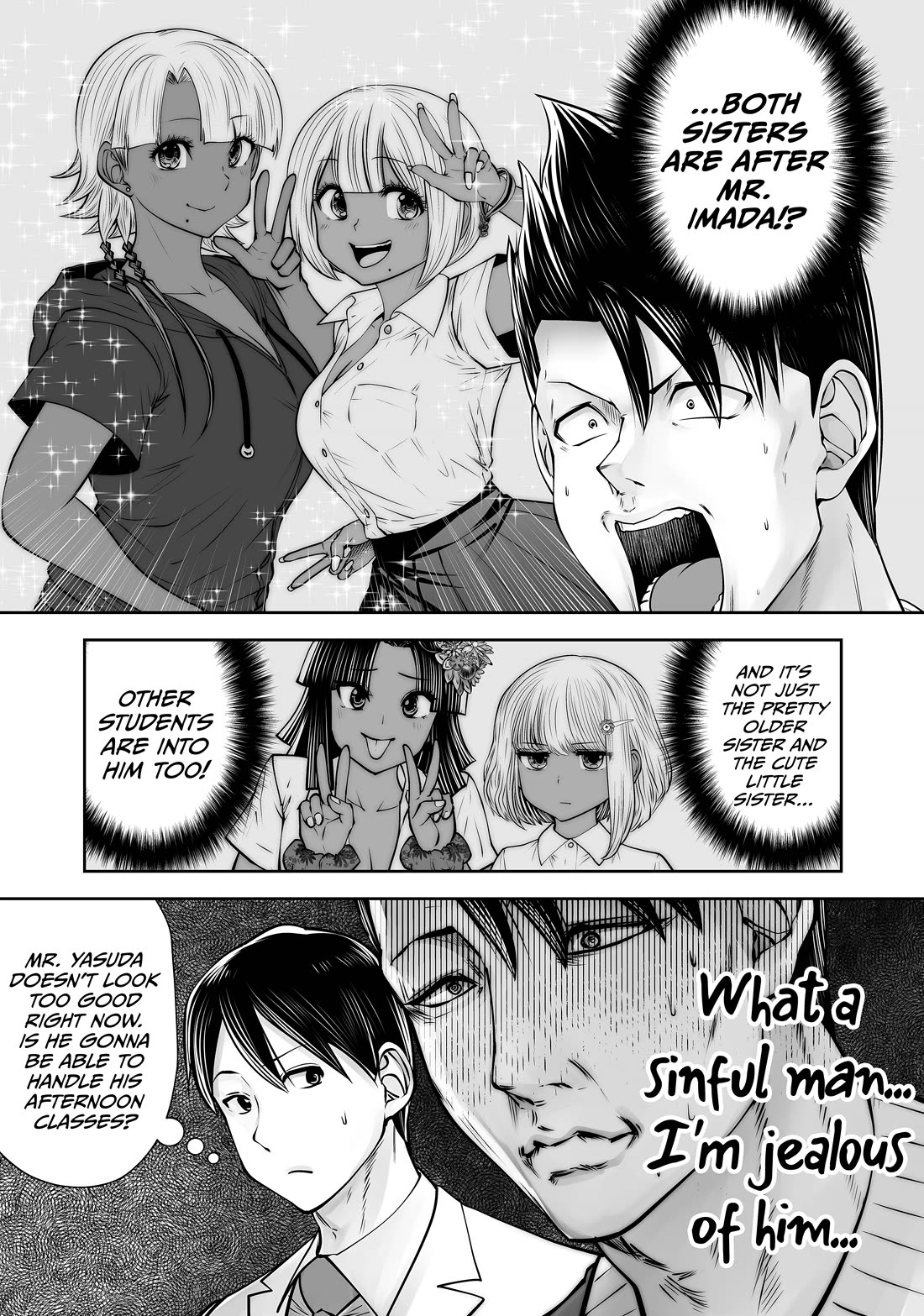Burakku Gakkou ni Tsutomete Shimatta Sensei chapter 35 page 5