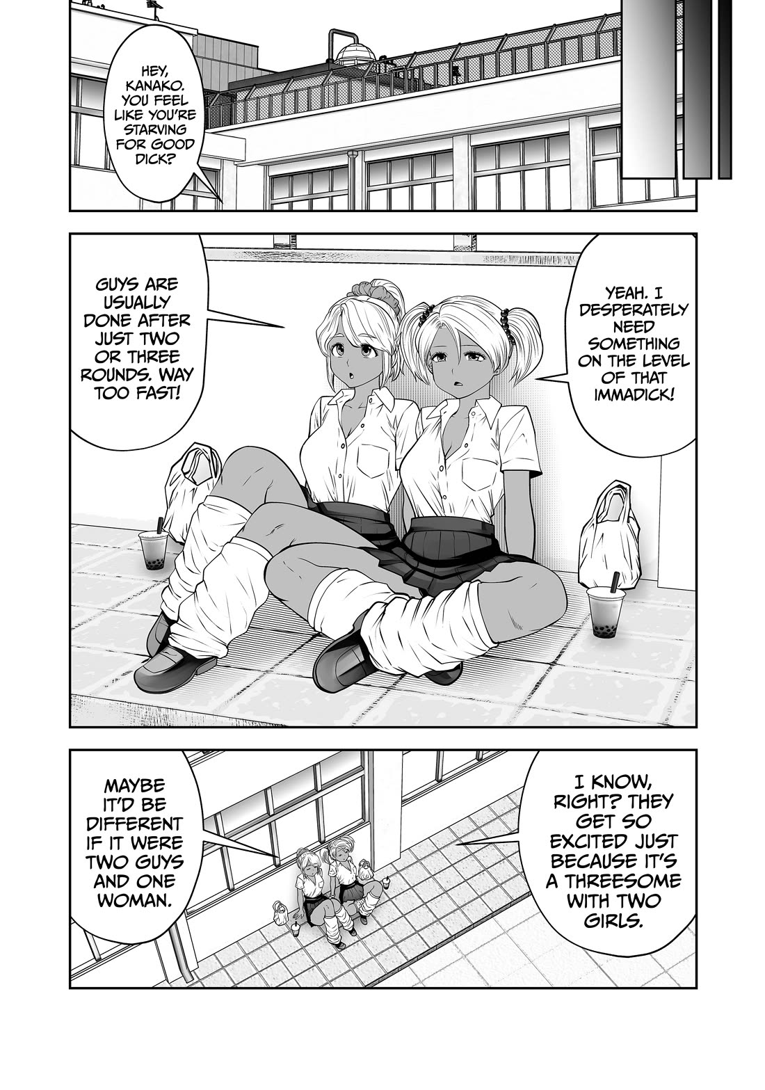 Burakku Gakkou ni Tsutomete Shimatta Sensei chapter 35 page 6