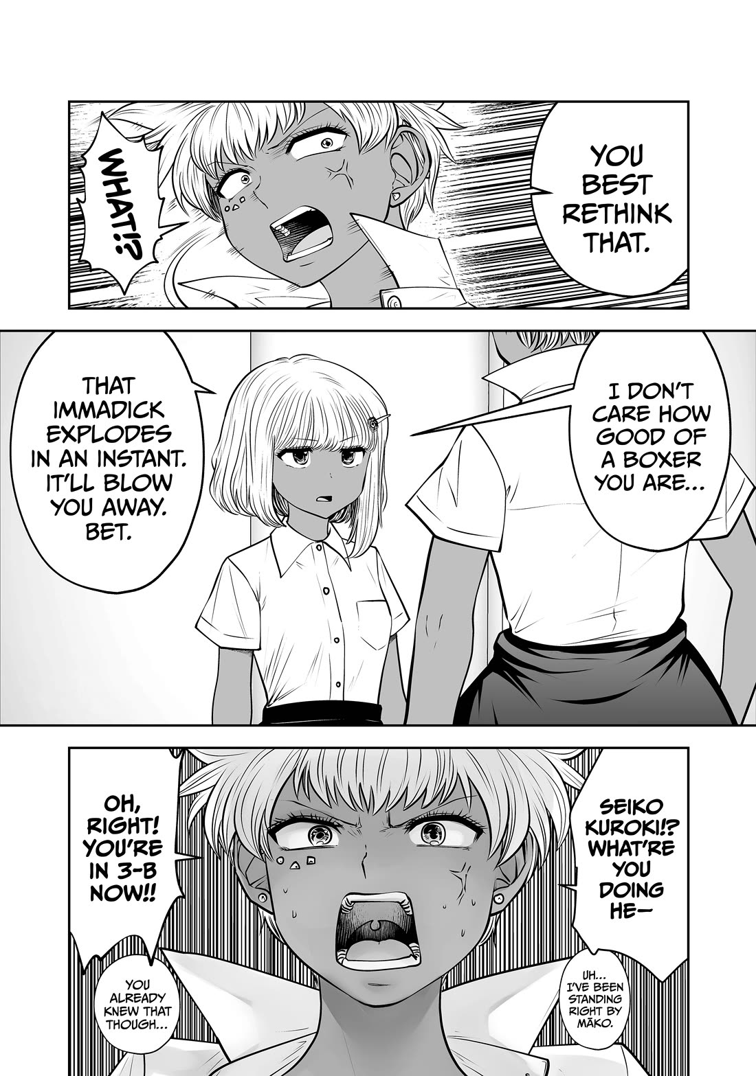 Burakku Gakkou ni Tsutomete Shimatta Sensei chapter 36 page 11