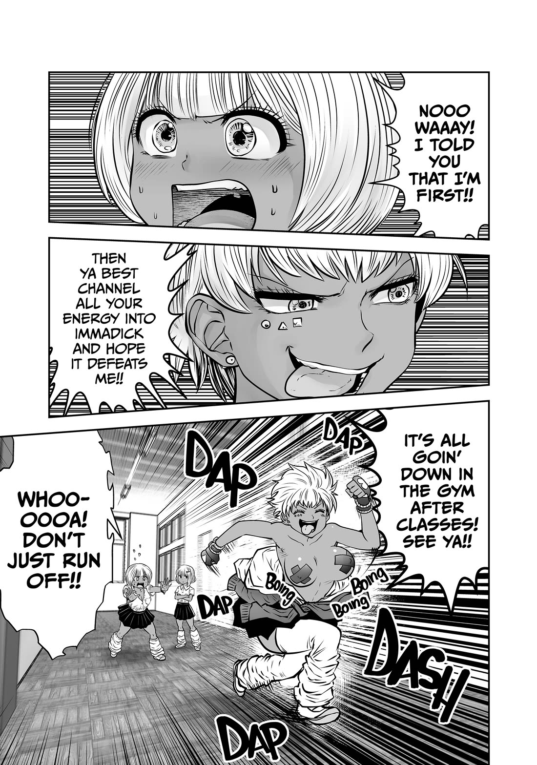 Burakku Gakkou ni Tsutomete Shimatta Sensei chapter 36 page 15