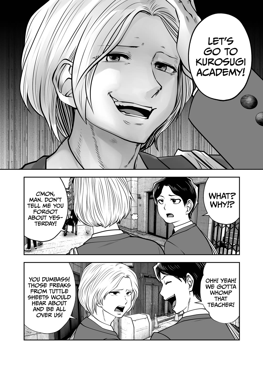 Burakku Gakkou ni Tsutomete Shimatta Sensei chapter 36 page 22