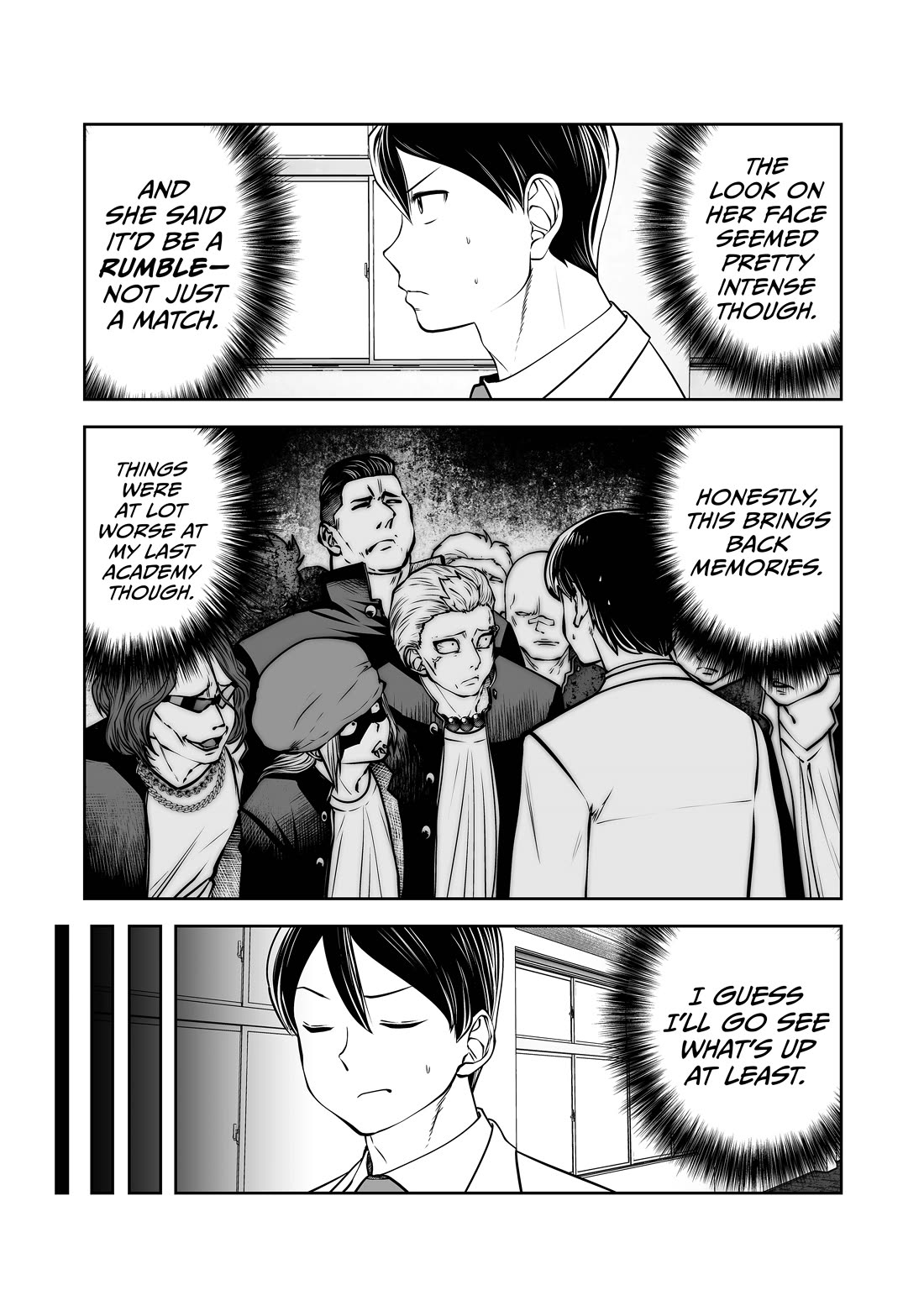 Burakku Gakkou ni Tsutomete Shimatta Sensei chapter 36 page 5
