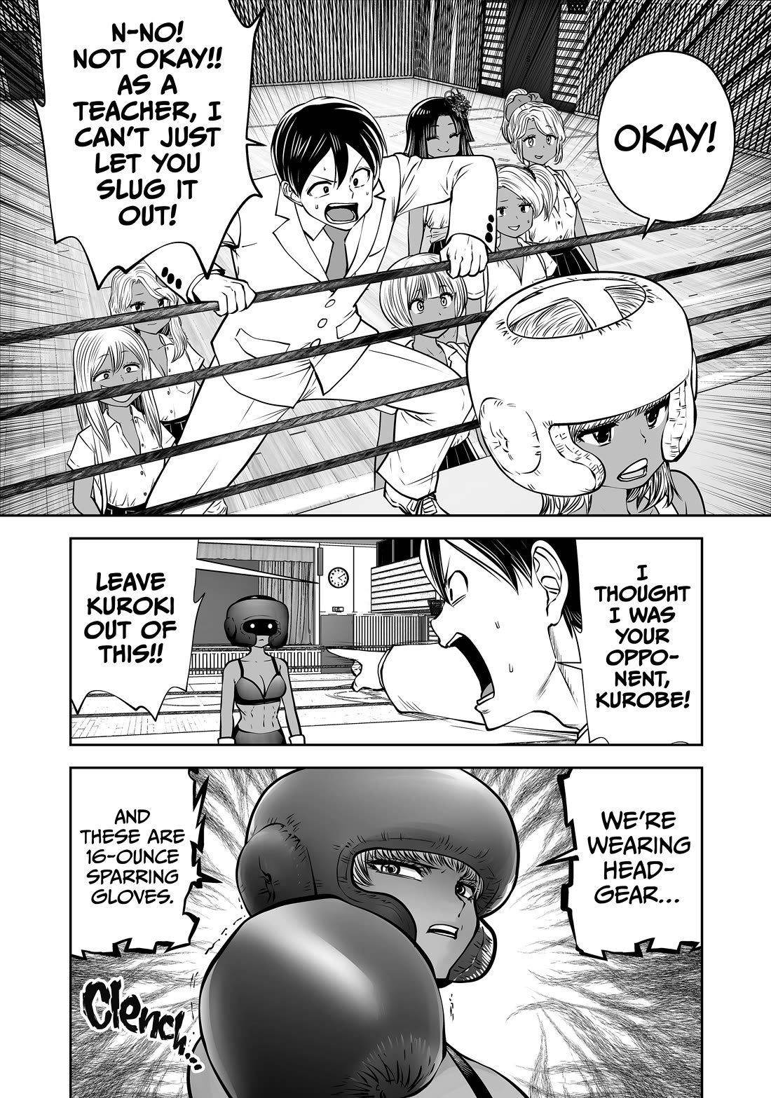Burakku Gakkou ni Tsutomete Shimatta Sensei chapter 37 page 16