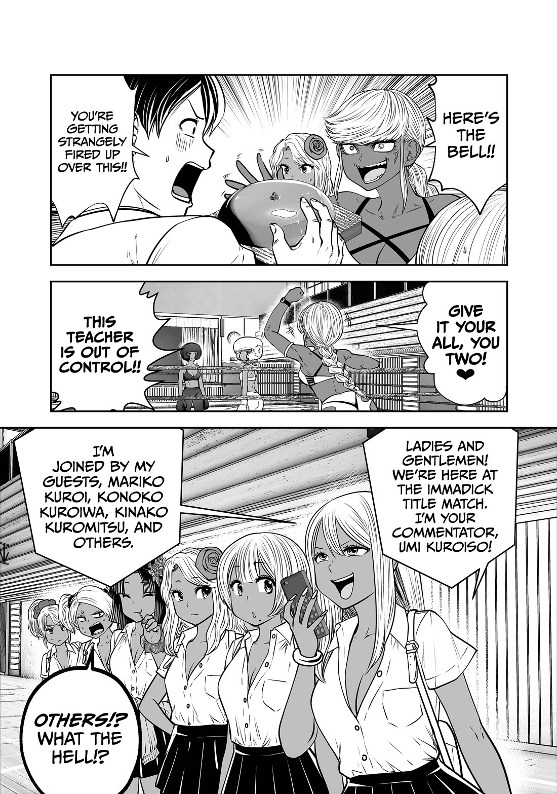 Burakku Gakkou ni Tsutomete Shimatta Sensei chapter 37 page 21