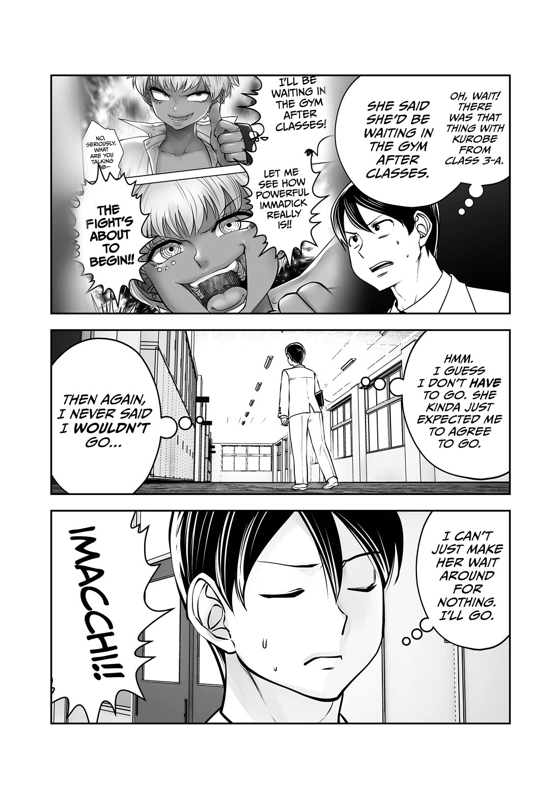 Burakku Gakkou ni Tsutomete Shimatta Sensei chapter 37 page 3