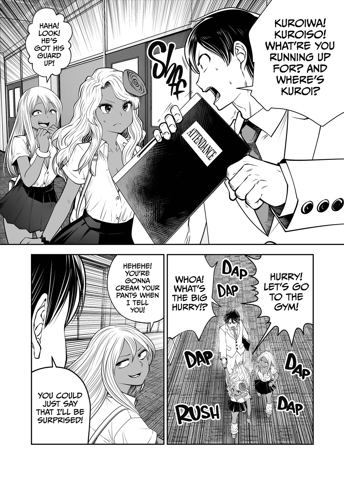 Burakku Gakkou ni Tsutomete Shimatta Sensei chapter 37 page 4