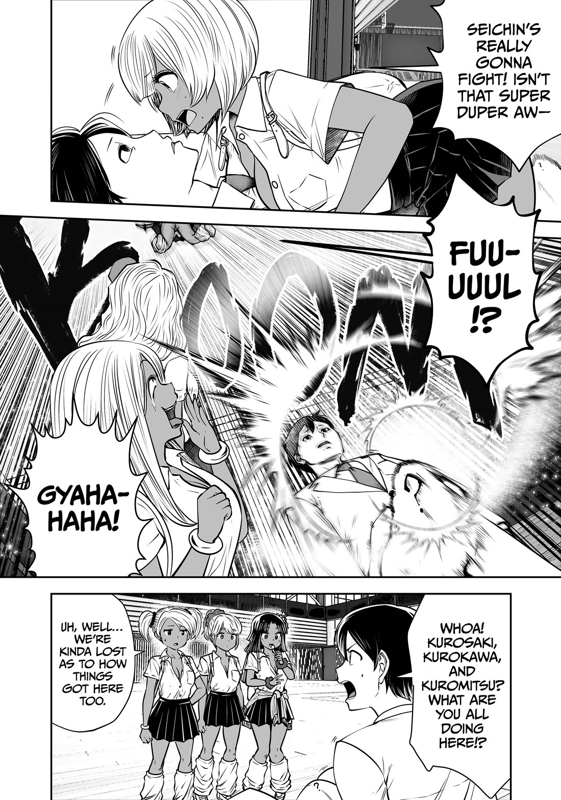 Burakku Gakkou ni Tsutomete Shimatta Sensei chapter 37 page 8