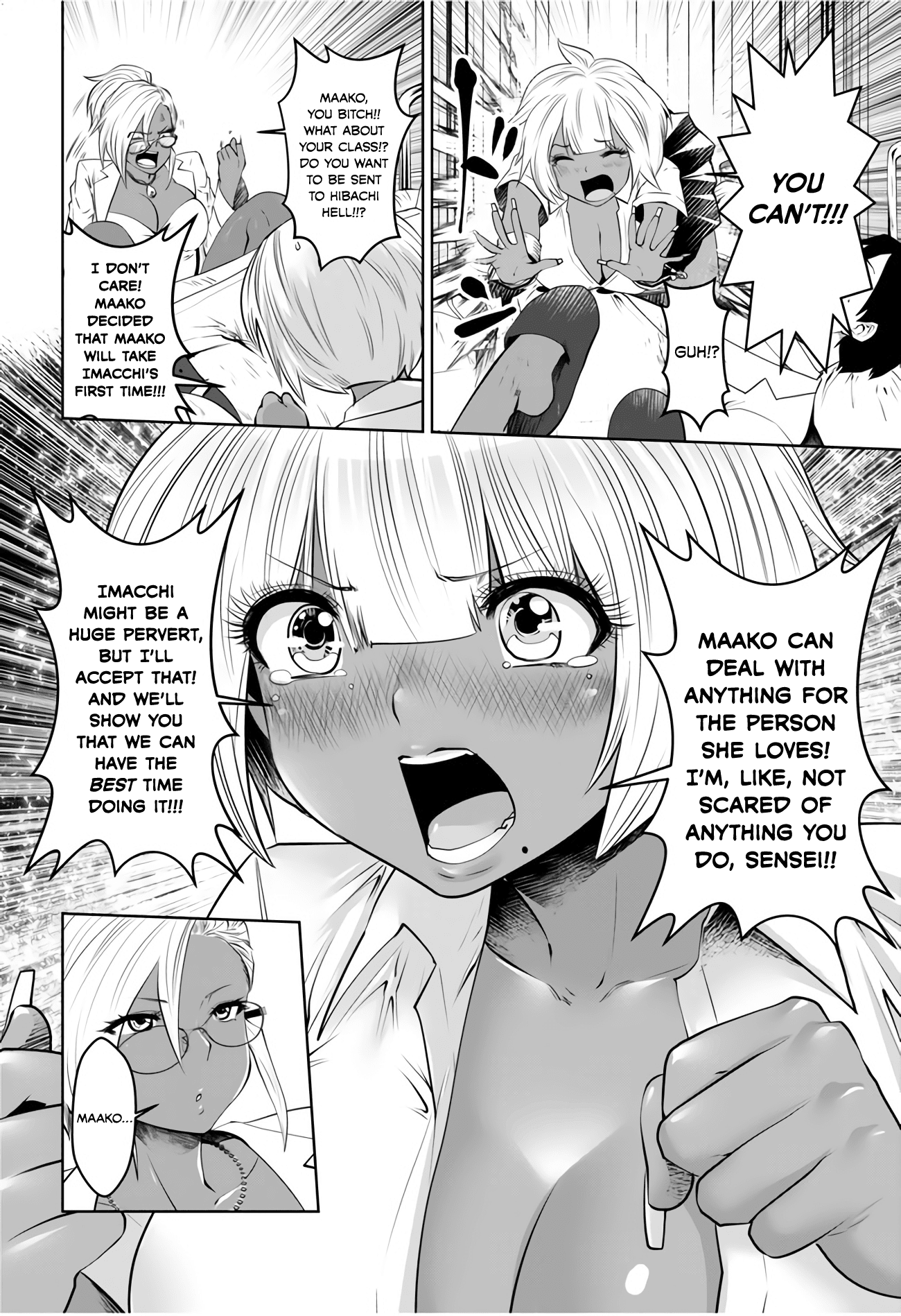Burakku Gakkou ni Tsutomete Shimatta Sensei chapter 4 page 6