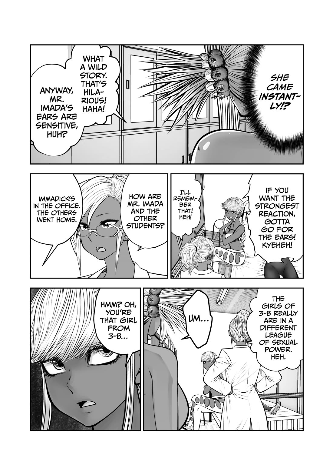 Burakku Gakkou ni Tsutomete Shimatta Sensei chapter 40 page 22