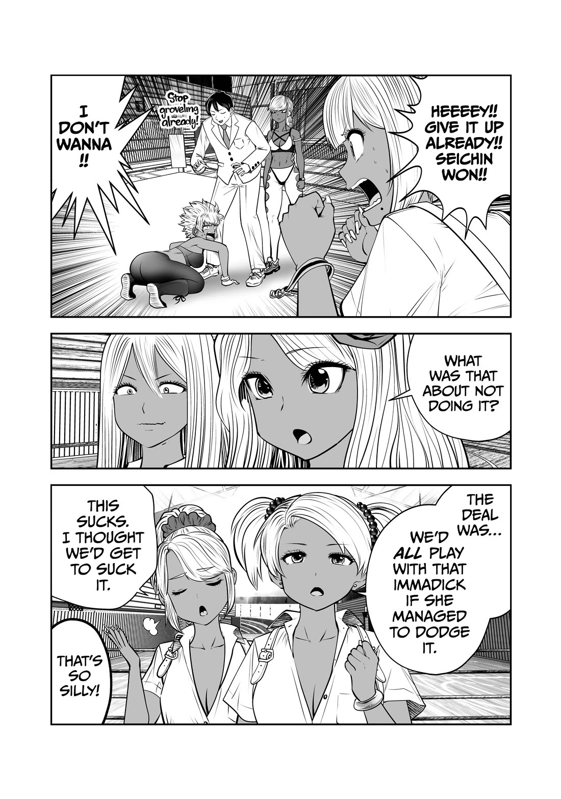 Burakku Gakkou ni Tsutomete Shimatta Sensei chapter 40 page 3