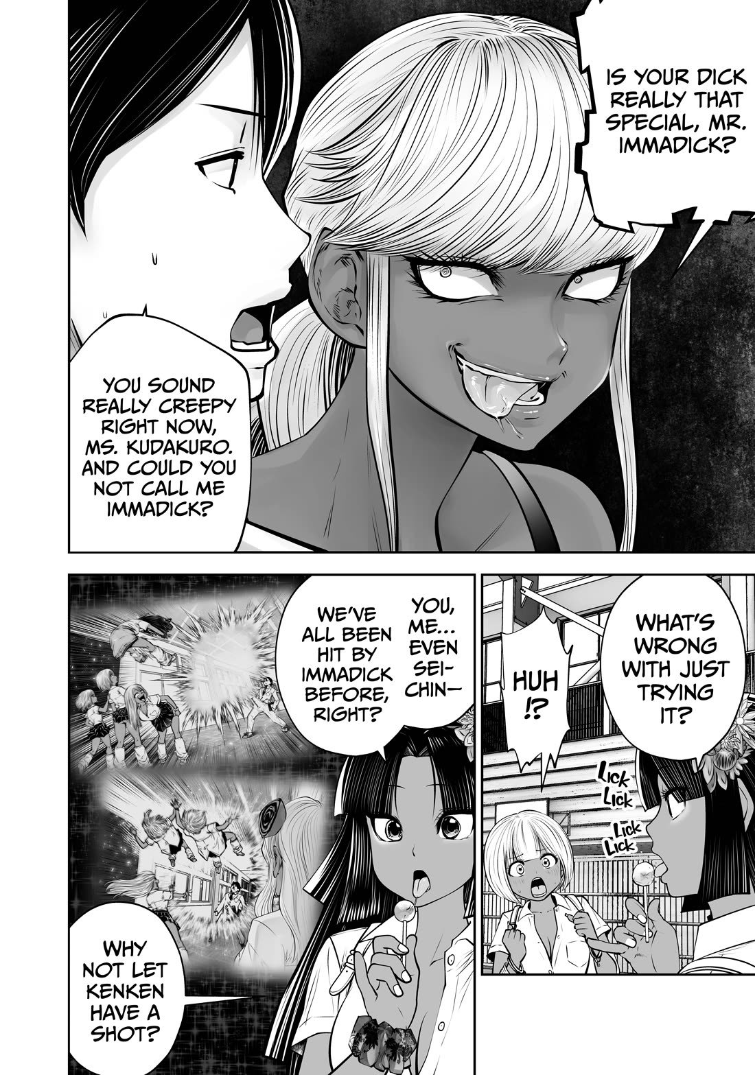 Burakku Gakkou ni Tsutomete Shimatta Sensei chapter 40 page 4