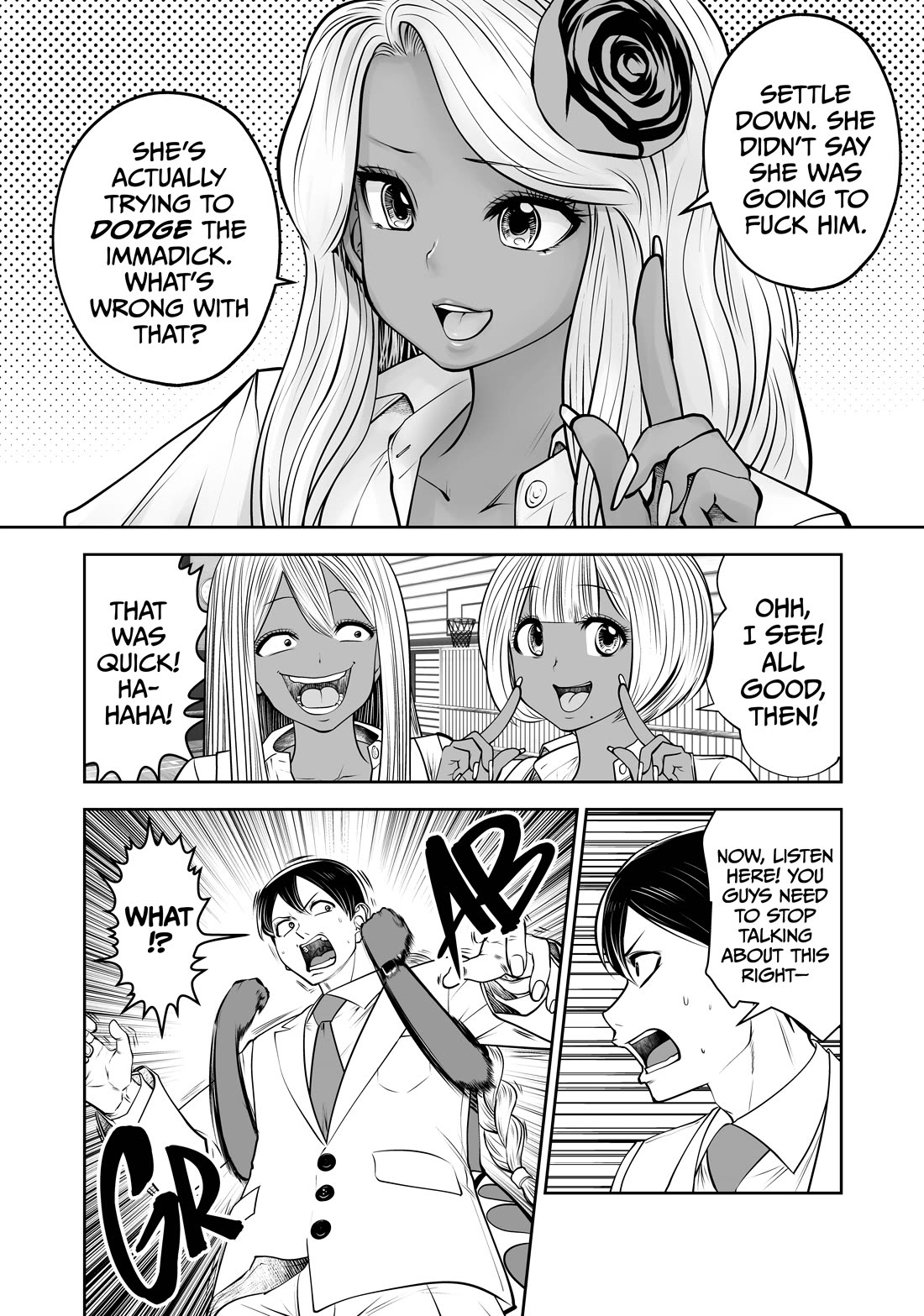 Burakku Gakkou ni Tsutomete Shimatta Sensei chapter 40 page 8