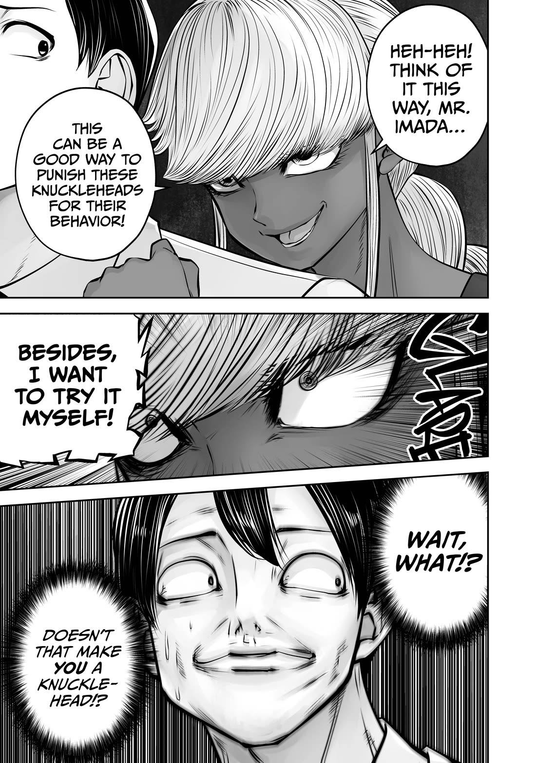 Burakku Gakkou ni Tsutomete Shimatta Sensei chapter 40 page 9