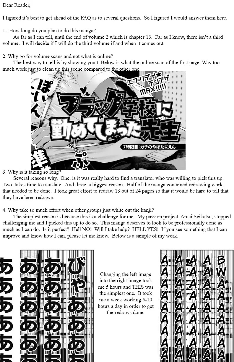 Burakku Gakkou ni Tsutomete Shimatta Sensei chapter 7 page 24