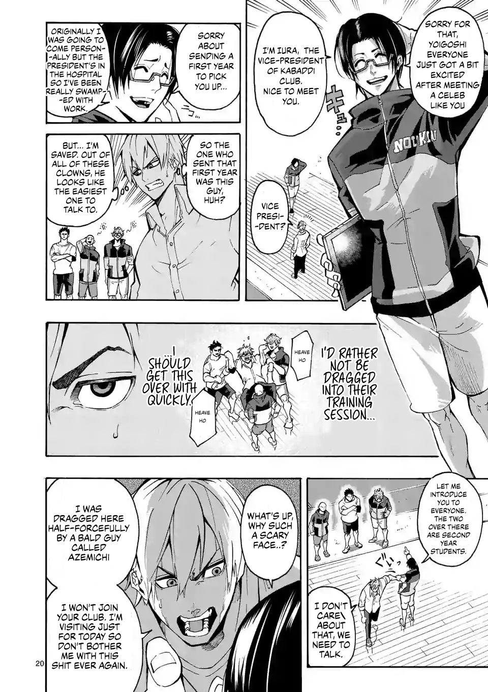 Burning Kabaddi chapter 1 page 20