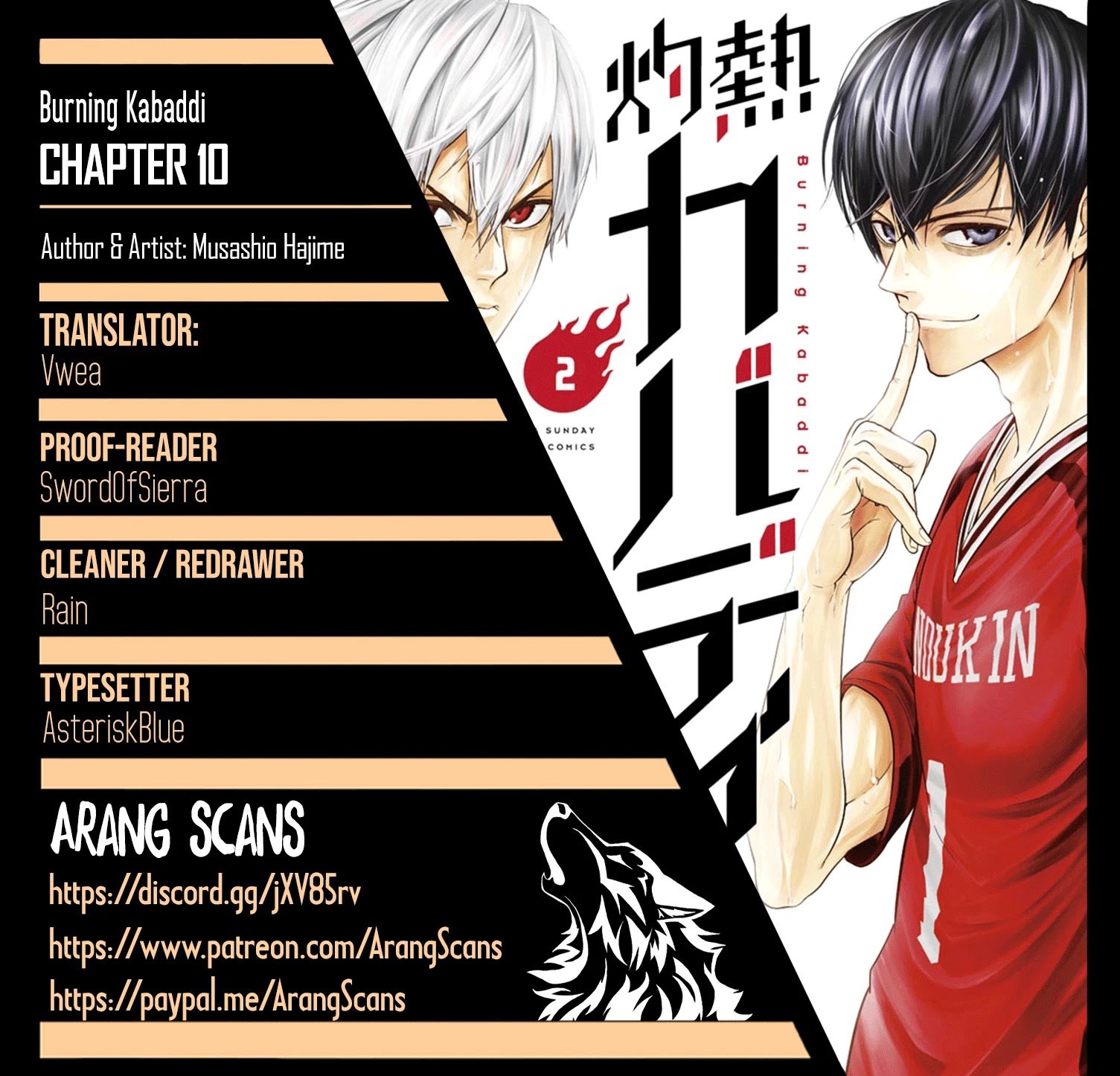 Burning Kabaddi chapter 10 page 1