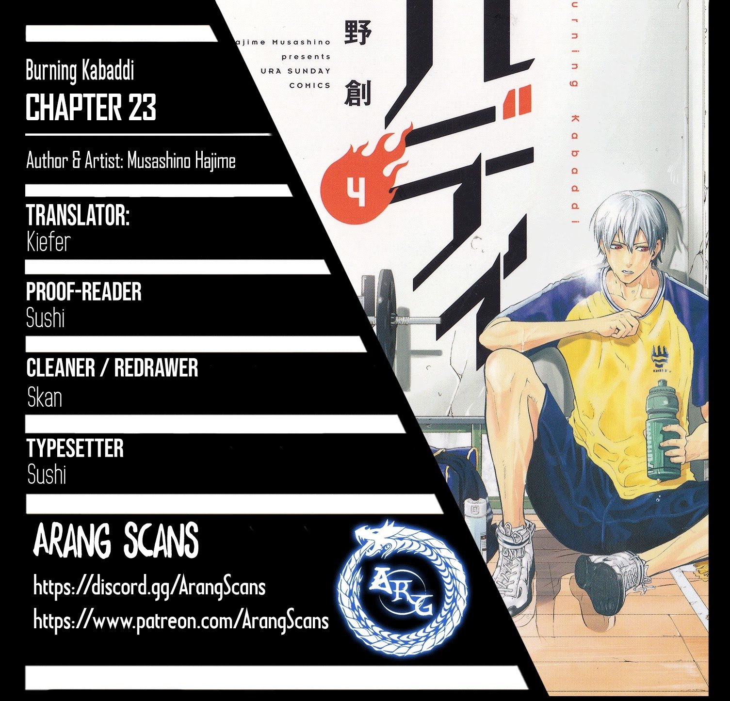 Burning Kabaddi chapter 23 page 1