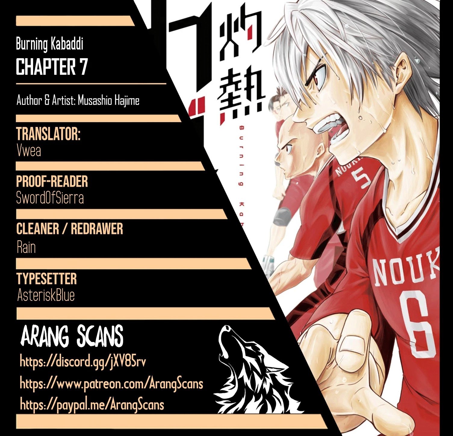 Burning Kabaddi chapter 7 page 1