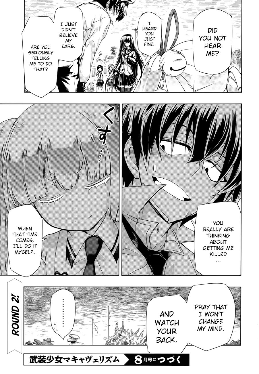 Busou Shoujo Machiavellianism chapter 27 page 29